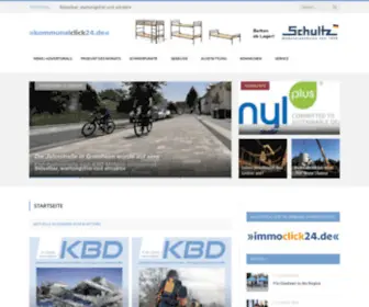 Kommunalclick24.de(KBD Kommunaler Beschaffungs) Screenshot