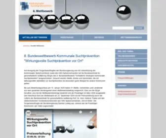 Kommunale-Suchtpraevention.de(Suchtprävention) Screenshot