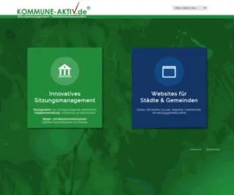 Kommune-Aktiv.de(Internet) Screenshot