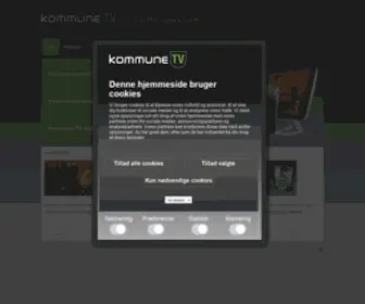 Kommune-TV.dk(Kommune TV) Screenshot