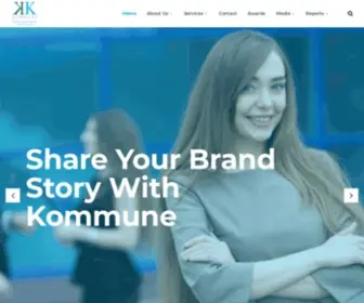 Kommune.in(Kommune Brand Communications) Screenshot