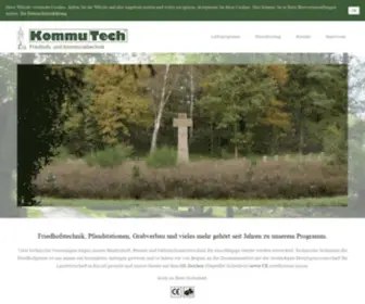 Kommutech.de(Friedhofstechnik) Screenshot