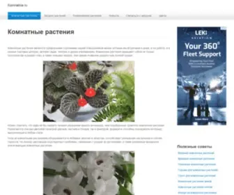 Komnatnie.ru(Комнатные) Screenshot