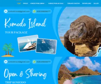 Komodotourandtravel.com(Komodo Tours & Travel Agent) Screenshot