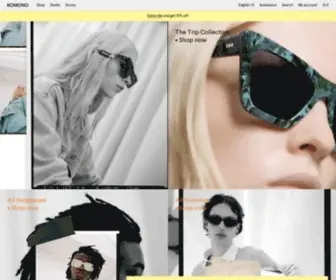 Komono.com(Eyewear & watches) Screenshot