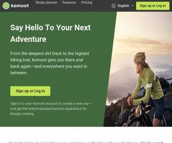 Komoot.com(Find, plan and share your adventures) Screenshot
