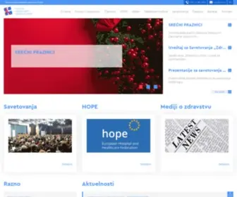 Komorazus.org.rs(Komora zdravstvenih ustanova Srbije) Screenshot