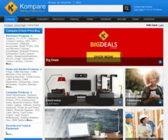 Kompare.co.za(Kompare displays information from e) Screenshot