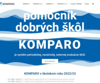 Komparo.sk(Systém nezávislej externej evaluácie škôl) Screenshot