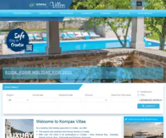 Kompas-Villas.com(Kompas Villas) Screenshot