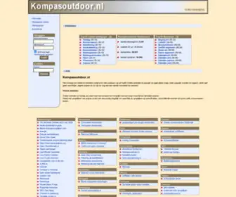 Kompasoutdoor.nl(Een eigen startpagina maken) Screenshot