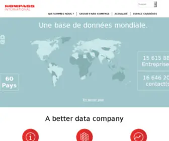 Kompass.net(Kompass Institutionnel) Screenshot
