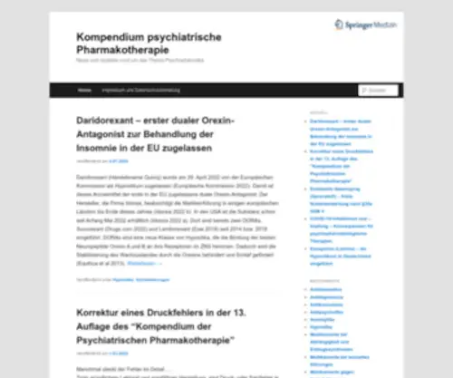 Kompendium-News.de Screenshot