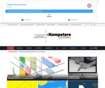 Kompeterejournal.it(Kompetere Journal) Screenshot