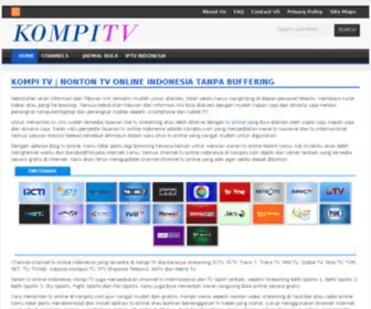 Kompitv.com(TV Online Indonesia) Screenshot