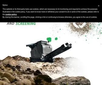 Komplet-Rubble-Recycling.com(Komplet rubble recycling equipment) Screenshot