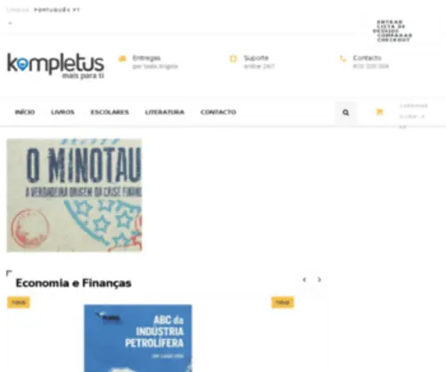 Kompletus.com(A sua loja online em Angola) Screenshot