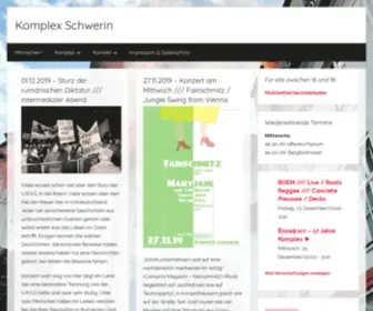 Komplex-SChwerin.de(Komplex Schwerin) Screenshot