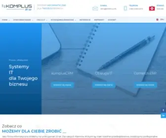 Komplus.pl(Firma informatyczna) Screenshot