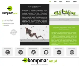 Kompmar.net.pl(Strony internetowe dla firm Bielsko) Screenshot