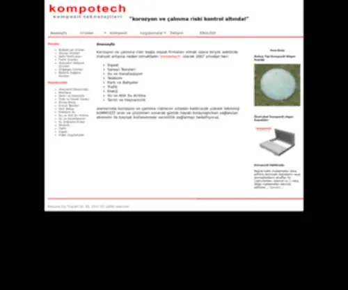 Kompotech.com(Anasayfa Kompotech) Screenshot