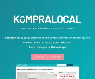 Kompralocal.com(Blog Kompralocal) Screenshot