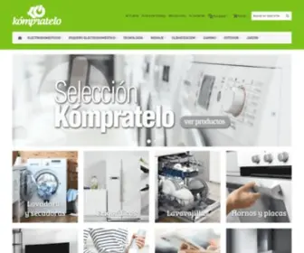 Kompratelo.com(Comprar Electrodomésticos y Televisores baratos) Screenshot