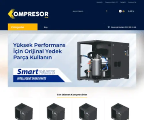 Kompresor.com(El Satılık ve Kiralık Kompresör) Screenshot