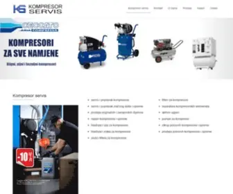Kompresor.hr(Servis i prodaja kompresora) Screenshot