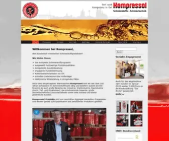 Kompressol.com(Wir bieten Ihnen) Screenshot