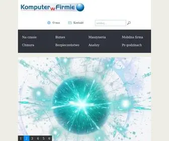 Komputerwfirmie.org(Z nowych technologii w biznesie) Screenshot