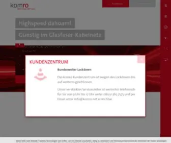 Komro.net(Komro GmbH Rosenheim) Screenshot