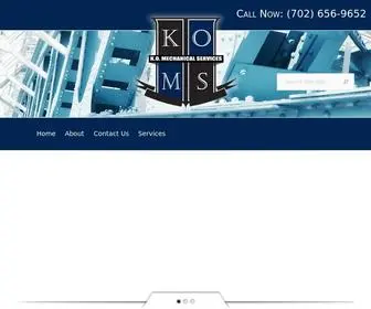 Komsinc.com(K.O) Screenshot