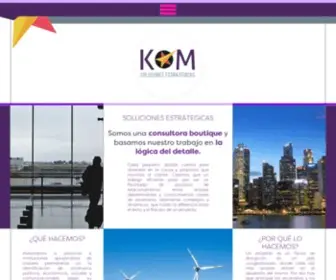 Komsoluciones.cl(KOM Soluciones) Screenshot