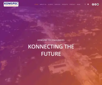 Komspec.net(Managed Internet Provider) Screenshot