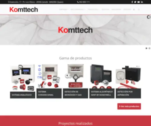 Komtesdeteccion.com(Detección) Screenshot
