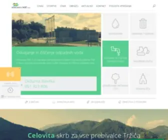 Komunala-Trzic.si(Komunala Trzic) Screenshot