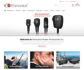 Komunicapower.com(Komunica Power Accessories) Screenshot