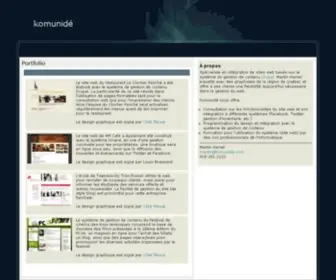 Komunide.com(Komunidé) Screenshot