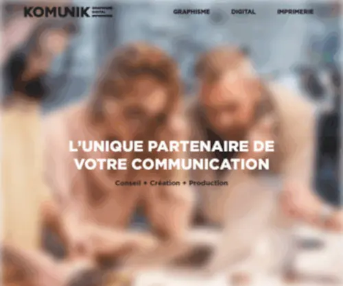 Komunik.ch(Graphisme) Screenshot