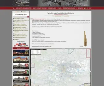 KomunikacJa.krakow.pl(Mapa Komunikacyjna Krakowa / © Atlas Kolejowy Polski) Screenshot