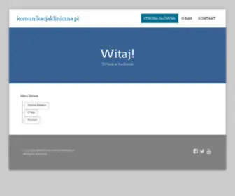 KomunikacJakliniczna.pl(komunikacjakliniczna) Screenshot