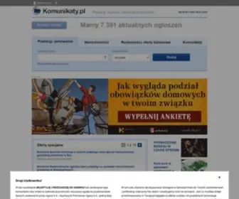 Komunikaty.pl(Zamówienia publiczne) Screenshot