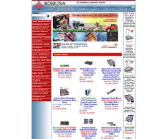 Komusa.com(KOMUSA TECHNOLOGY) Screenshot