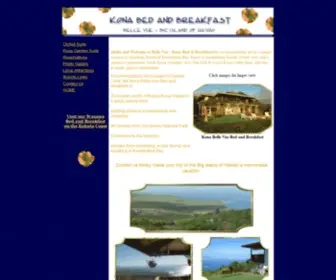 Kona-BED-Breakfast.com(This Kona Bed and Breakfast on the Big Island of Hawaii) Screenshot