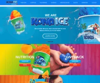 Kona-ICE.ca(Kona Ice) Screenshot