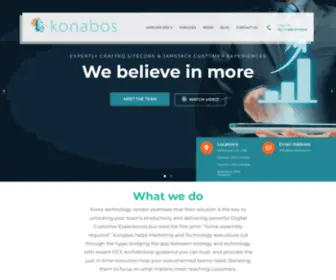 Konabos.com(Home of Konabos Consulting specializing in Microsoft) Screenshot