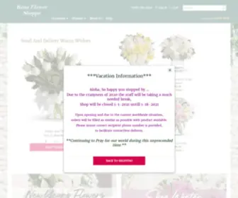 Konaflowershoppe.net(Kailua Kona Florist) Screenshot