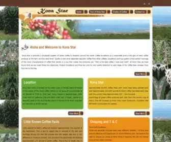 Konastar.com(Kona Star Farms) Screenshot