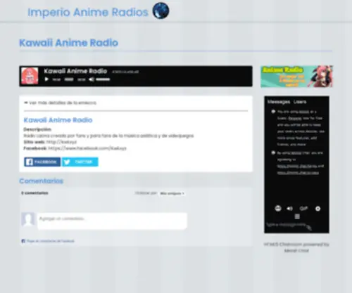 Konata-Station.net(Kawaii Anime Radio) Screenshot